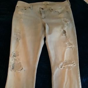Abercrombie and Fitch Acid wash jeans
